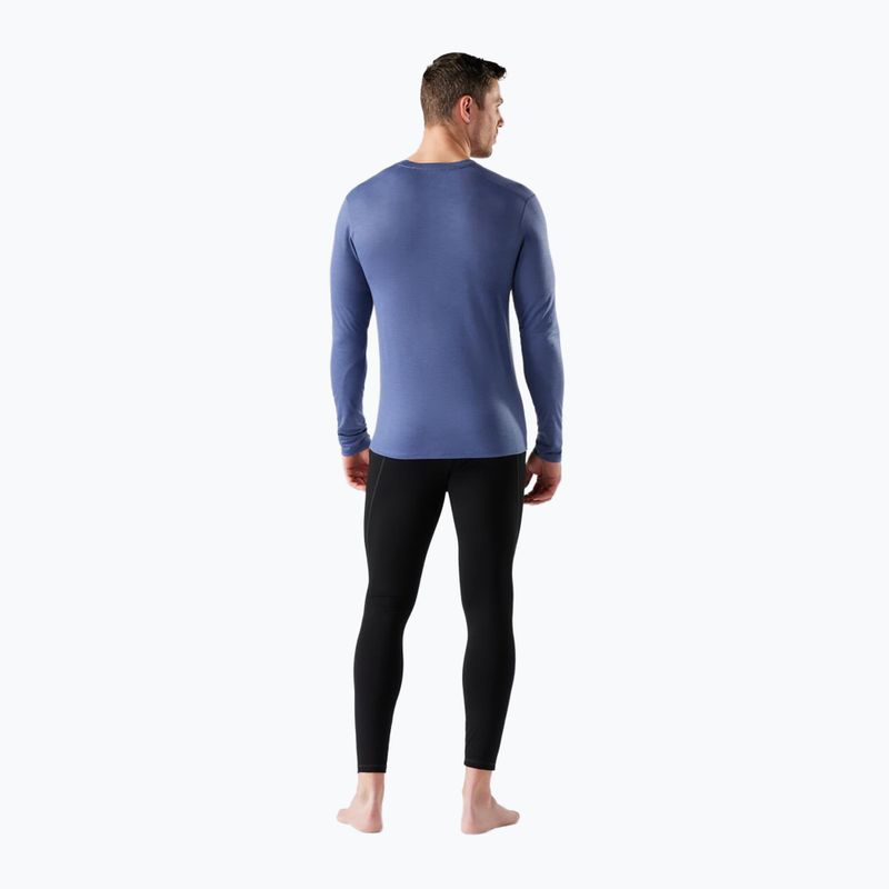 Herren-Thermolangarmshirt Smartwool Classic All-Season Merino Baselayer Boxed nightfall blue 2