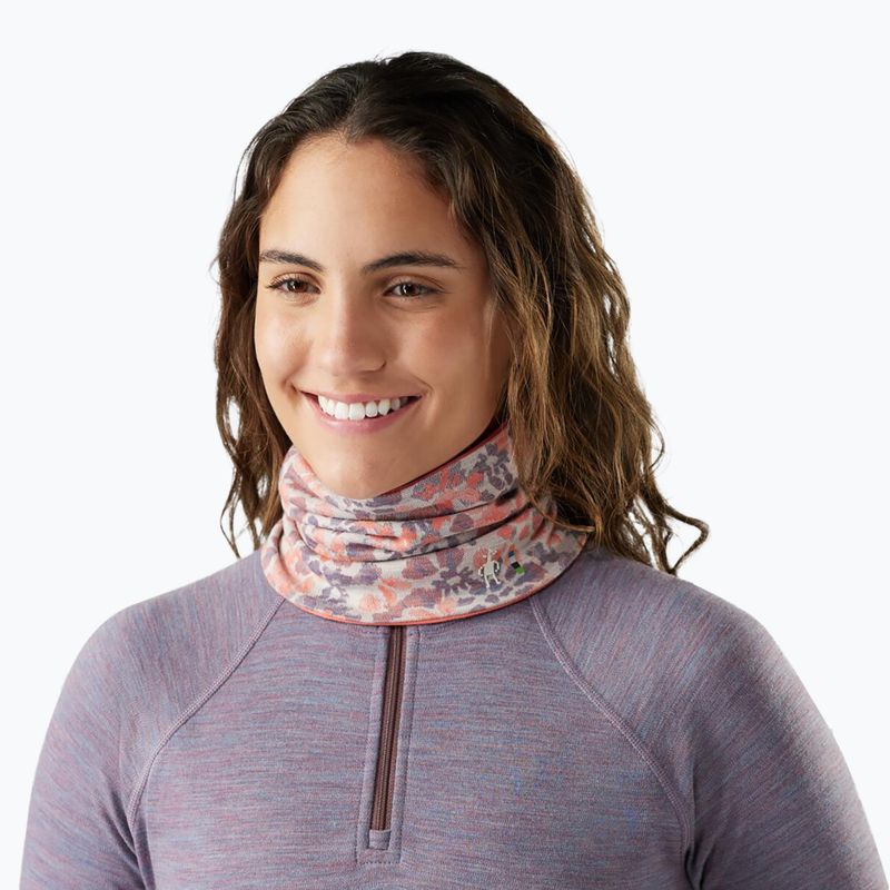 Schlauchtuch Smartwool Thermal Merino Rebersible coral reef floral 3