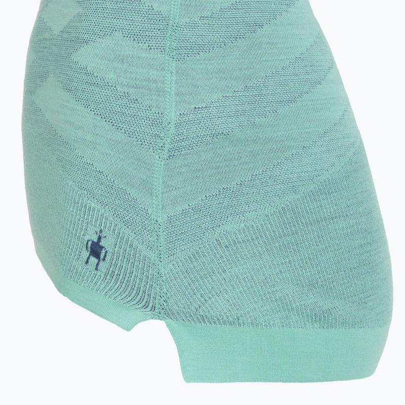 Damen-Thermoaktivshirt Smartwool Intraknit Thermal Merino Baselayer Crew pacific blue/nightfall blue 3