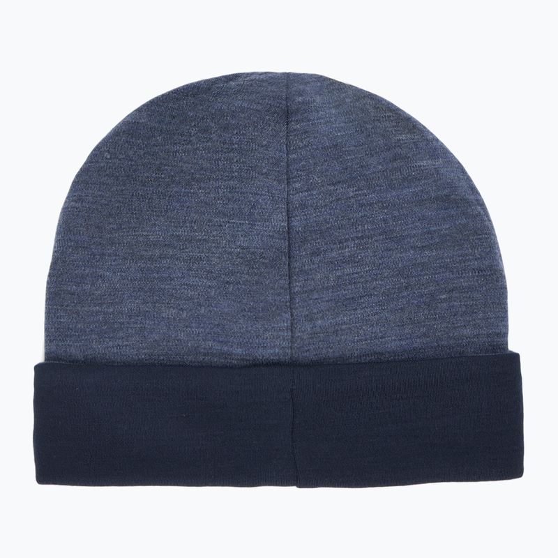 Smartwool Merino Wendbare Wintermütze mit Umschlag nightfall blue/deep navy 2