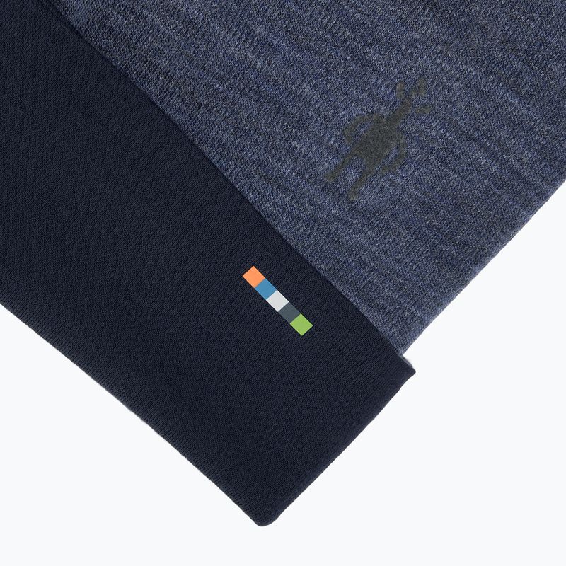Smartwool Merino Wendbare Wintermütze mit Umschlag nightfall blue/deep navy 3
