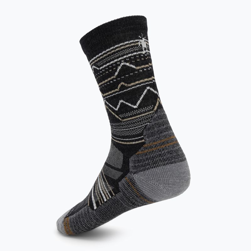 Socken Smartwool Hike Light Cushion Mountain Moose Crew char/ltgray 2