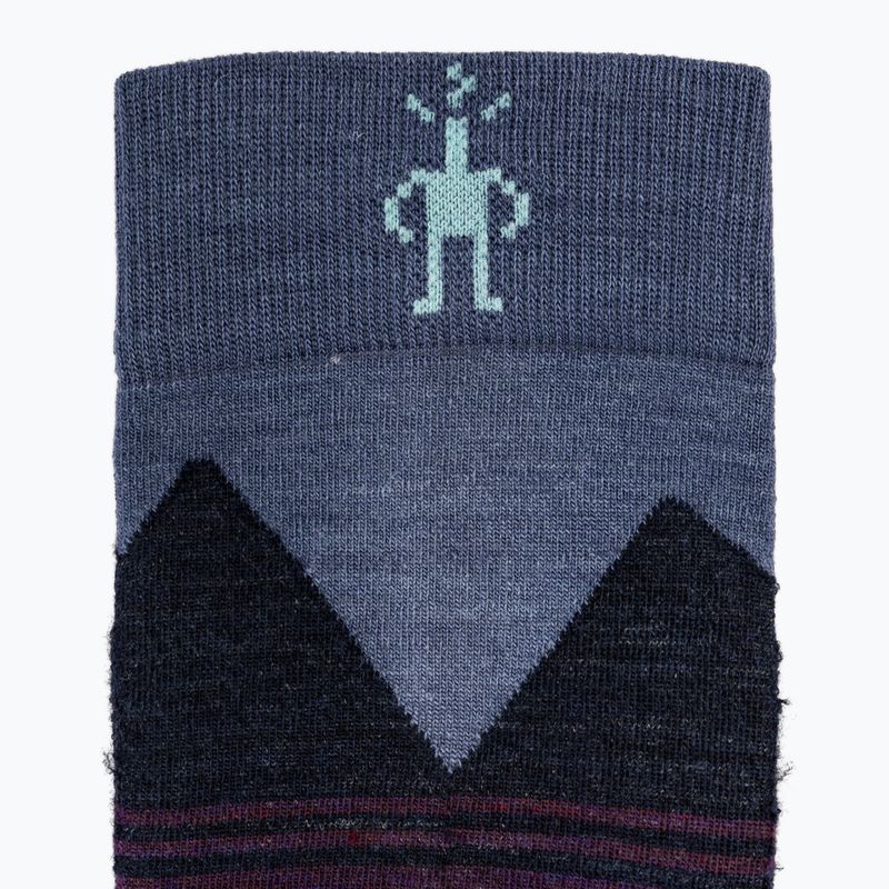 Damen Skisocken Smartwool Ski Targeted Cushion Pattern OTC nightfall blue 4
