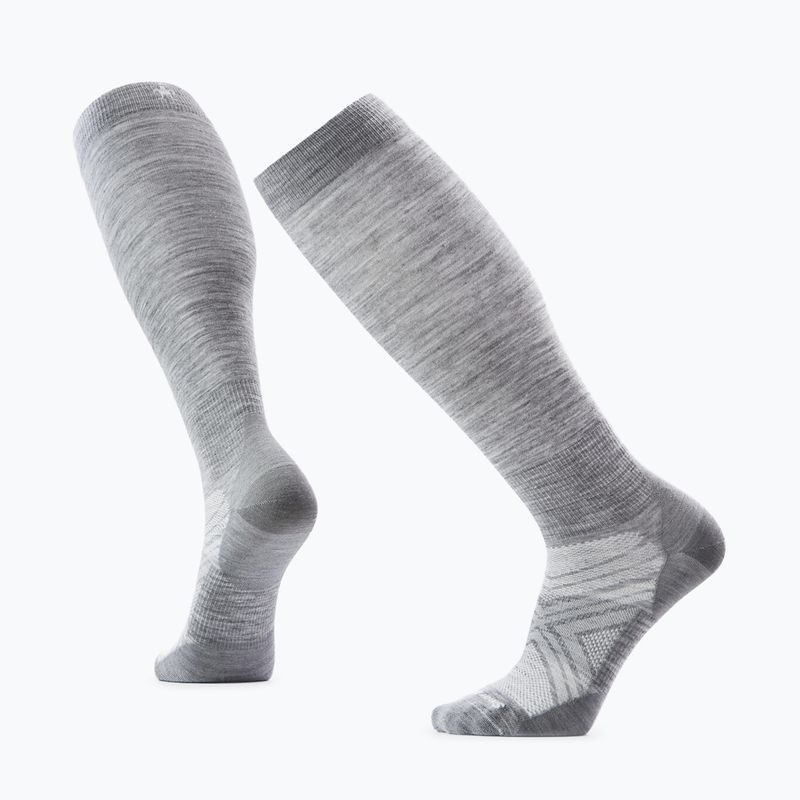 Smartwool Ski Zero Cushion OTC Skisocken hellgrau