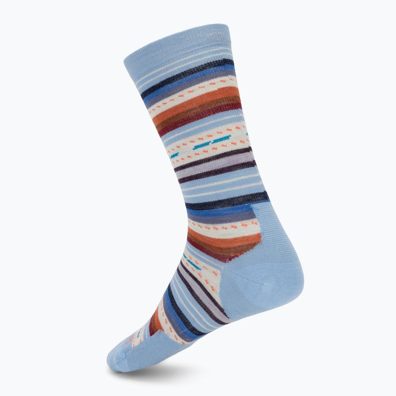 Damensocken Smartwool Everyday Margarita Crew serene blue 2