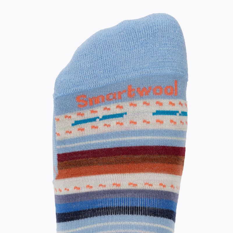 Damensocken Smartwool Everyday Margarita Crew serene blue 3