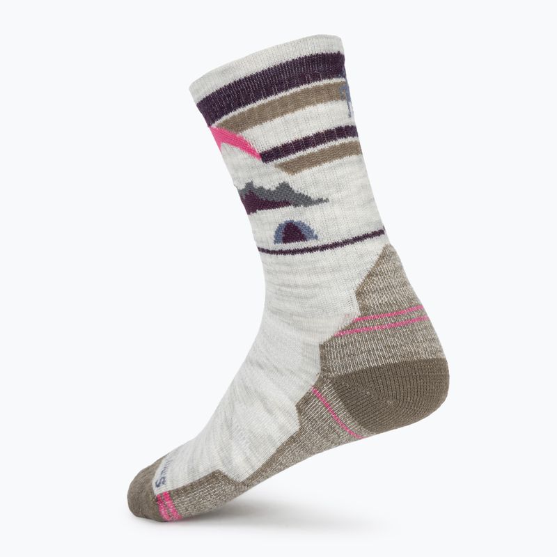 Damensocken Smartwool Hike Light Cushion New Pattern Crew ash 2