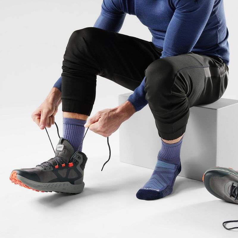 Smartwool Hike Light Cushion Crew Socken nightfall blue 2