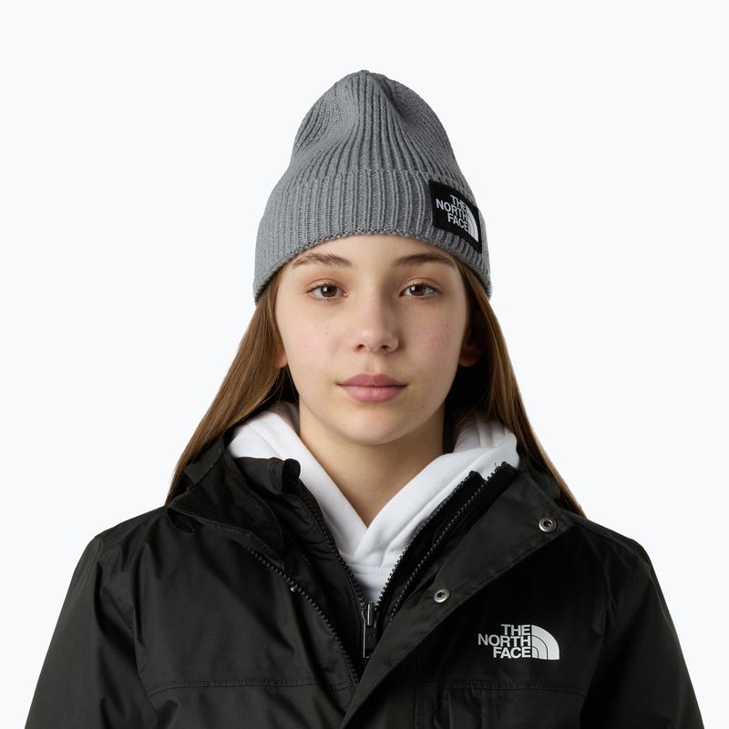 Wintermütze Kinder The North Face Logo Box Cuffed 3