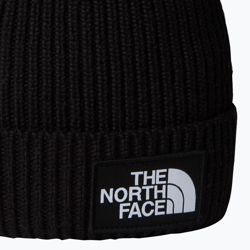 The North Face Logo Box Cuffed Wintermütze für Kinder 2