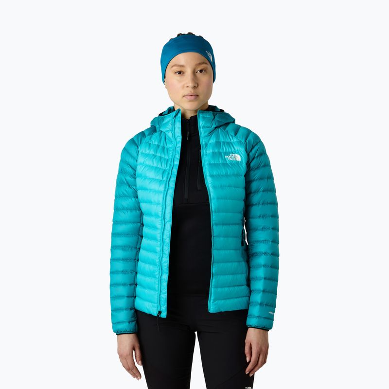Damen-Daunenjacke The North Face Bettaforca Light Down Hooded galactic blue/deep teal 4