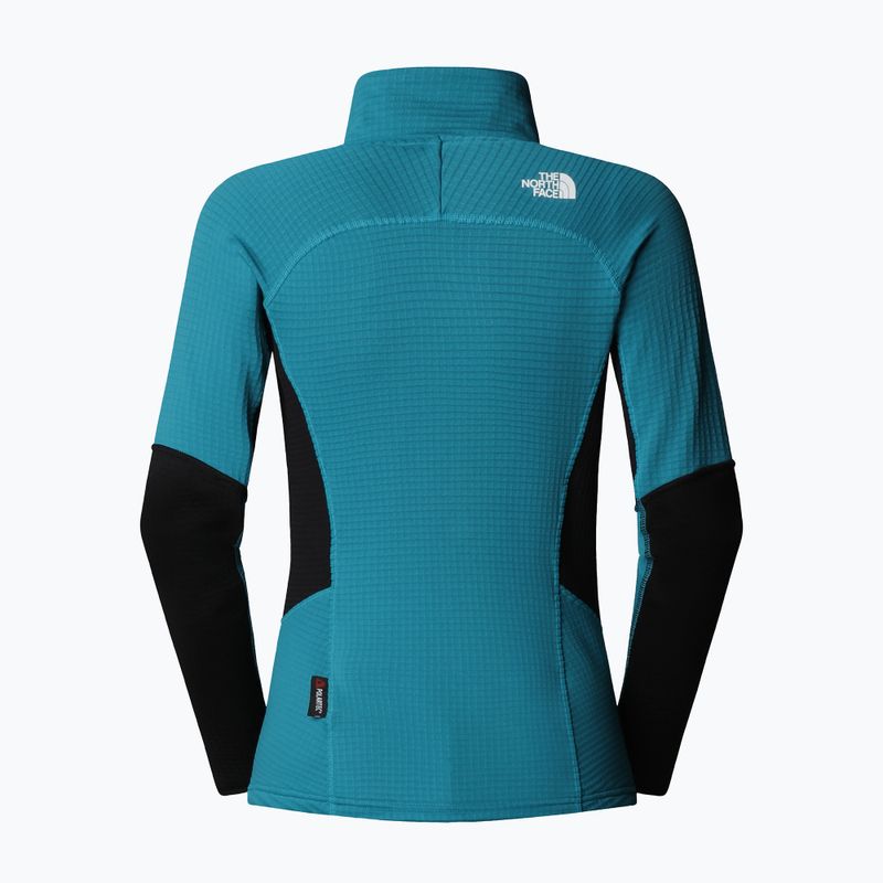 Damenpullover The North Face Polartec Powergrid Stormgap Anthrazitgrau/TNF Schwarz 6