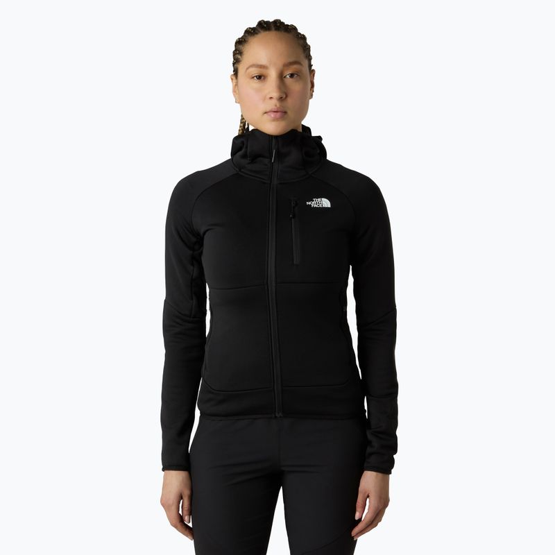 Hoodie Sweatshirt Damen The North Face Meteora Full Zip black