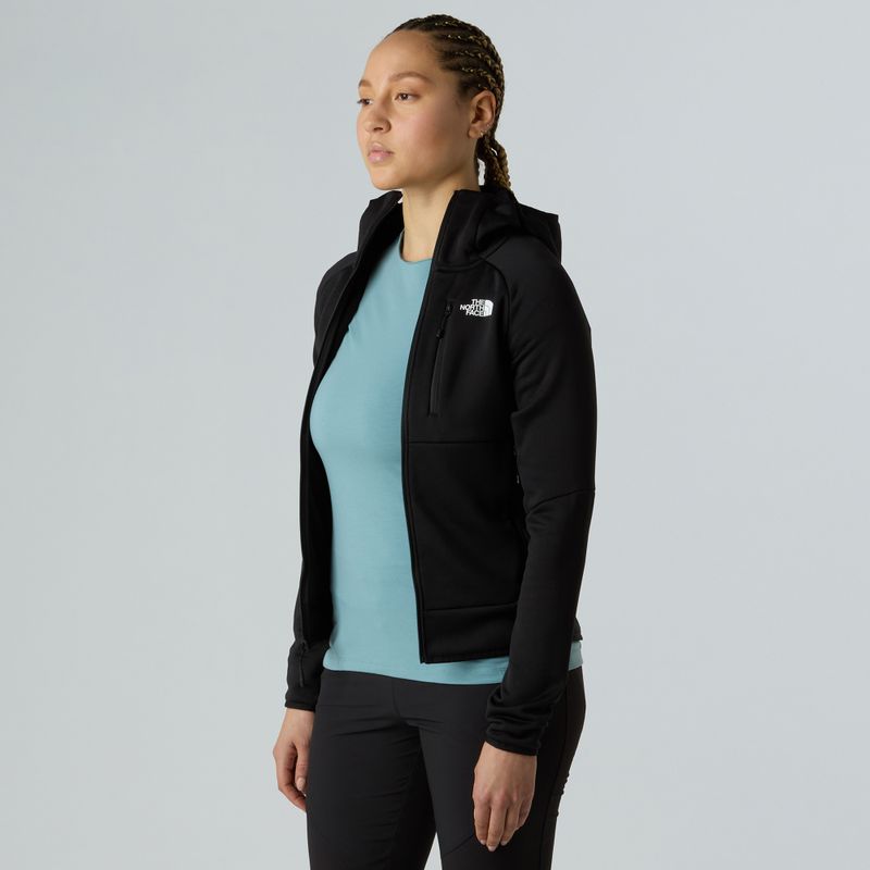 Hoodie Sweatshirt Damen The North Face Meteora Full Zip black 4