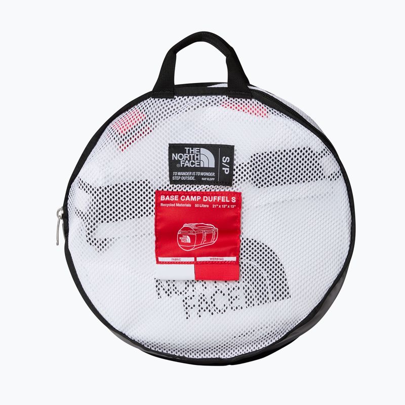 Reisetasche The North Face Base Camp Duffel S 50 l weiß/schwarz/elevation rot 2