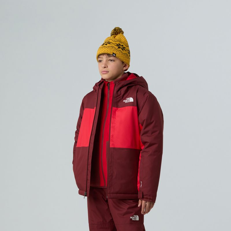 Skijacke Kinder The North Face Freedom Insulated sumac/ red 4