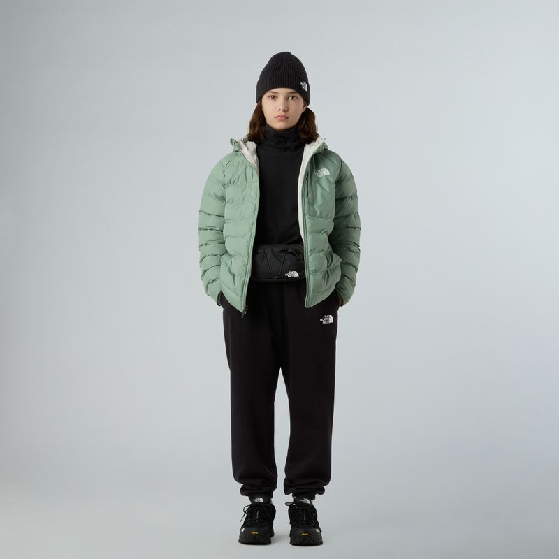 Daunenjacke Kinder The North Face Reversible Perrito Hooded slate moss 2