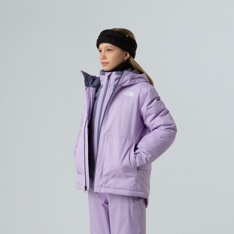 Skijacke Kinder The North Face Freedom Insulated lite lilac 4