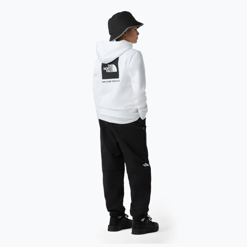 Kinderpullover The North Face Teen Redbox Regular P/O weiß/schwarz 5
