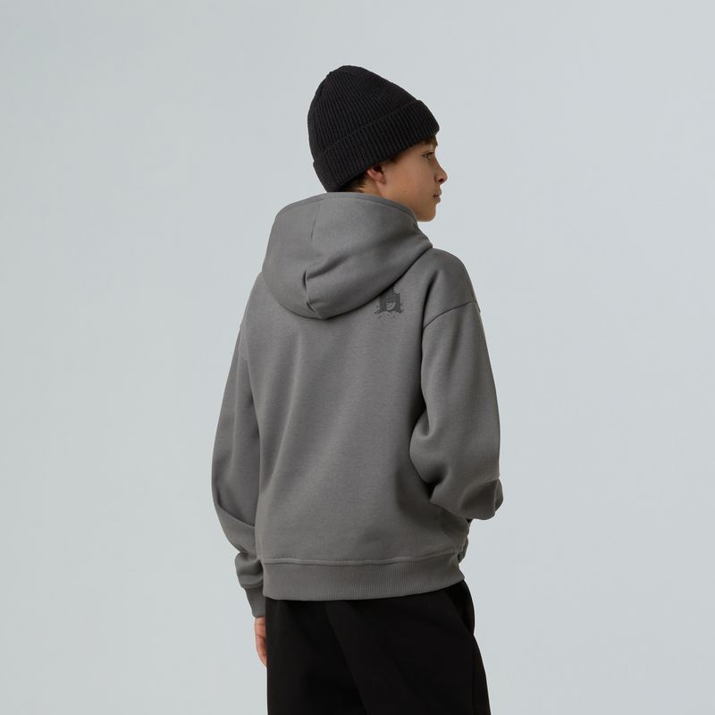 Hoodie Sweatshirt Kinder The North Face Sports Oversized Hoodie Graphic smoked pearl 3