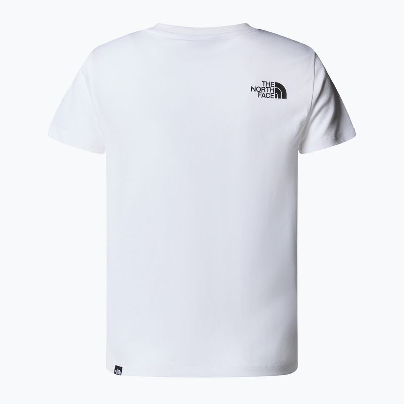 Shirt Kinder The North Face Easy white 2