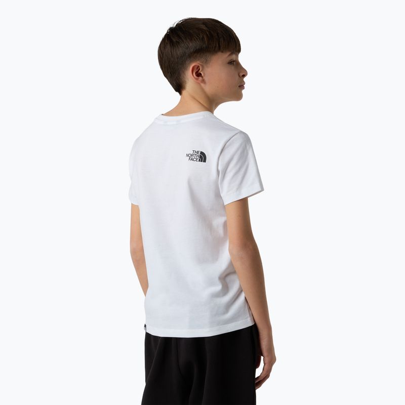 Shirt Kinder The North Face Easy white 5