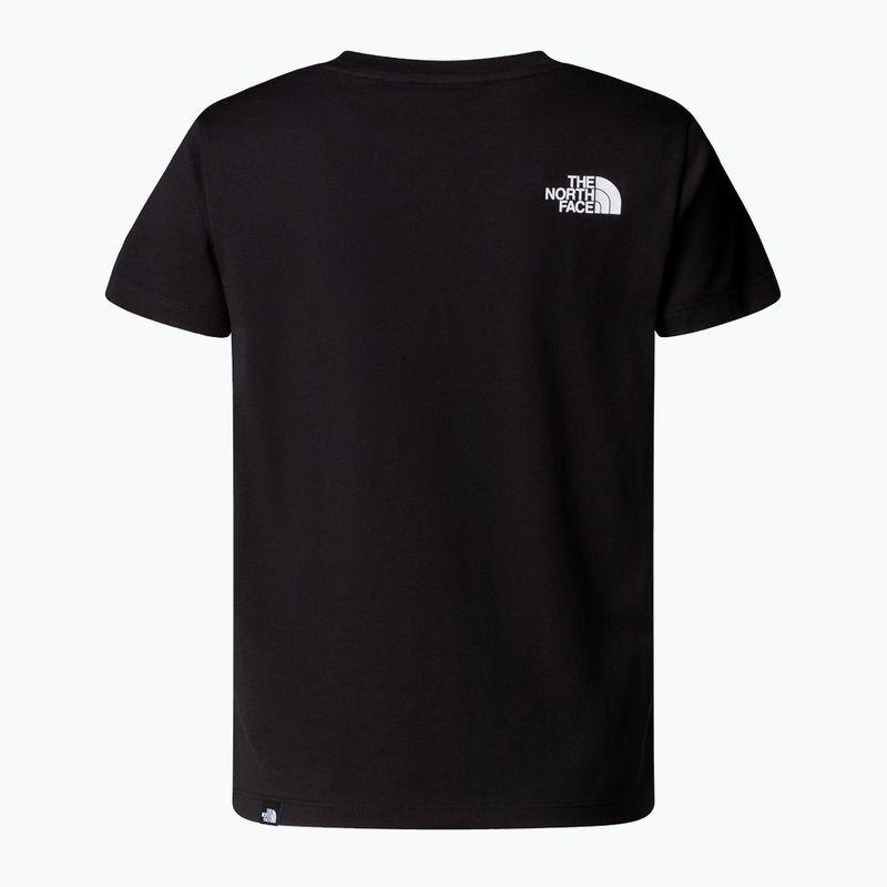 Shirt Kinder The North Face Easy black 2
