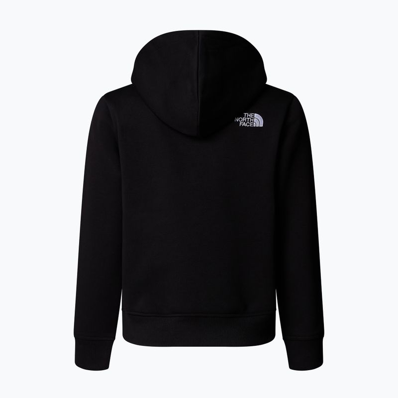 Hoodie Sweatshirt Kinder The North Face Teen Drew Peak Pullover Hoodie black 2