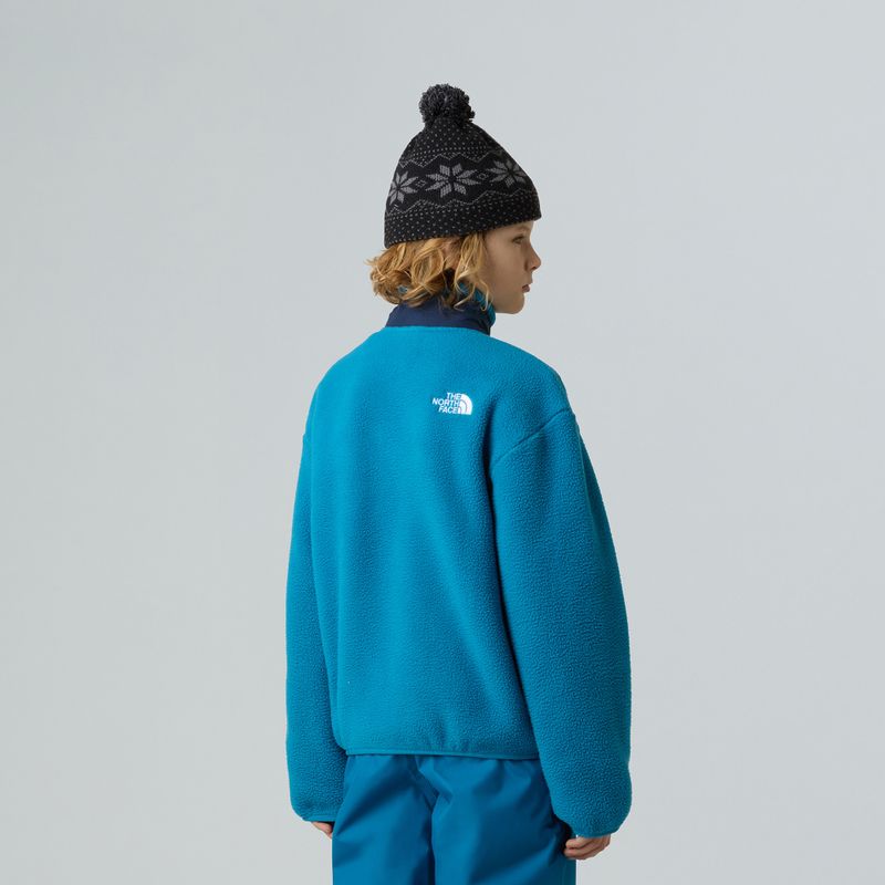 Fleece Hoodie Sweatshirt Kinder The North Face Yumiori Full Zip dusk blue/summit navy 3