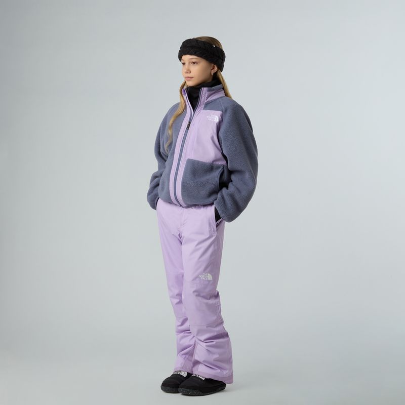 Fleece Hoodie Sweatshirt Kinder The North Face Yumiori Full Zip twilight galaxy/lite lilac 2