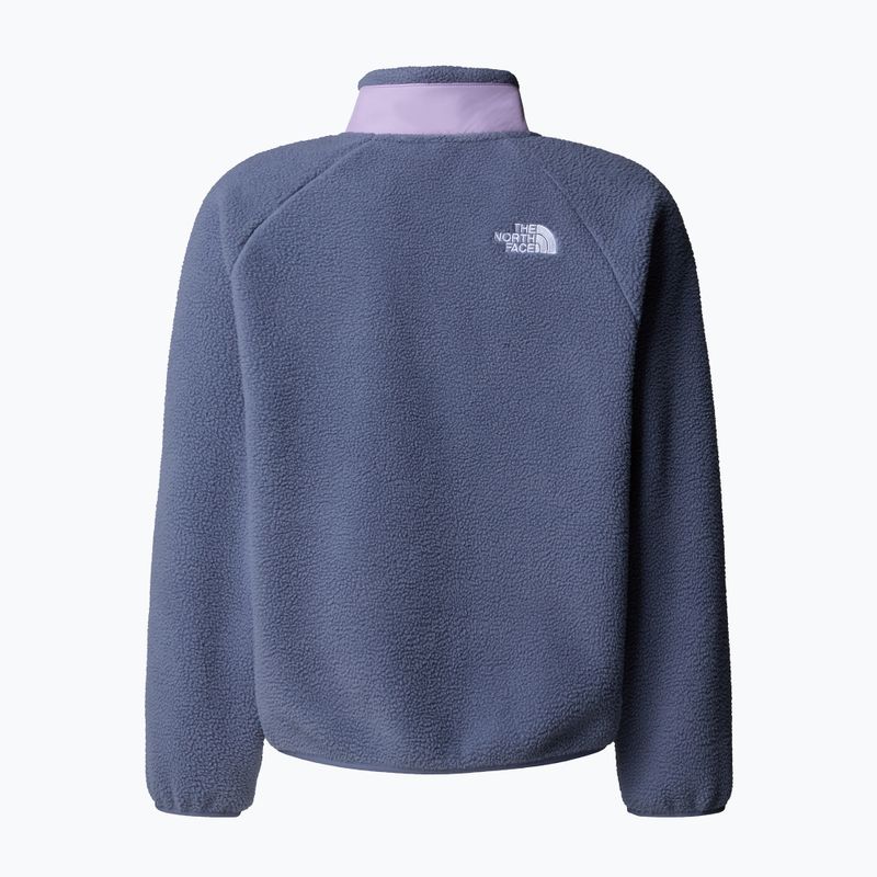 Fleece Hoodie Sweatshirt Kinder The North Face Yumiori Full Zip twilight galaxy/lite lilac 6