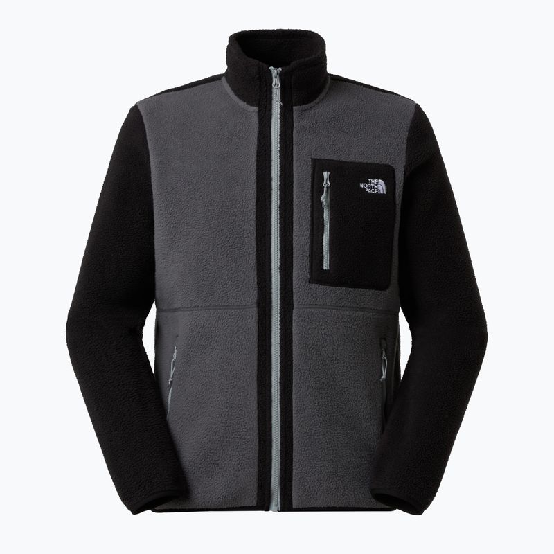 Herren The North Face Yumiori Full Zip Sweatshirt anthrazitgrau/schwarz/monumentgrau 5