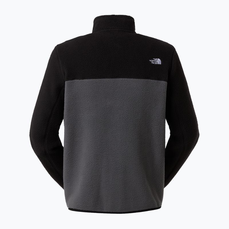 Herren The North Face Yumiori Full Zip Sweatshirt anthrazitgrau/schwarz/monumentgrau 6