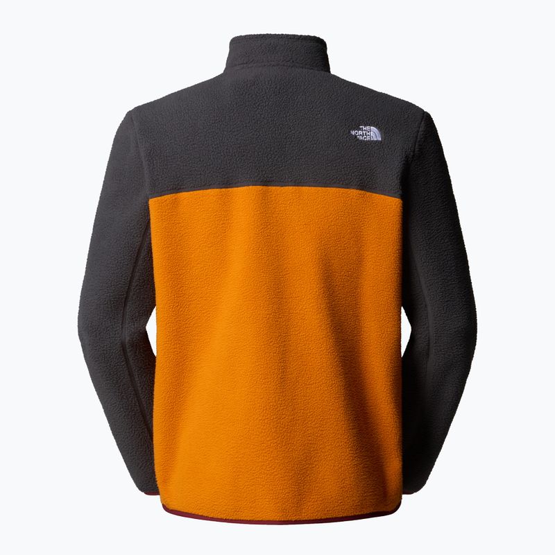Hoodie Sweatshirt Herren The North Face Yumiori Full Zip agate orange/asphalt grey 6