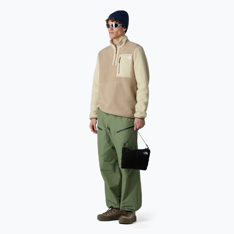 Herren The North Face Yumiori 1/4 Zip Sweatshirt pilzgrau/kies/mokkabraun 2