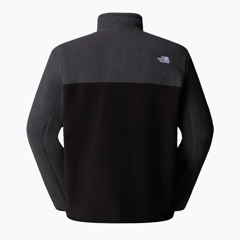 Herren The North Face Yumiori 1/4 Zip Sweatshirt schwarz/asphaltgrau/monumentgrau 5