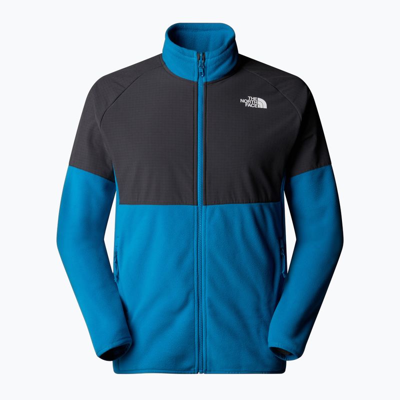 Hoodie Sweatshirt Herren The North Face Glacier Heavyweight Full Zip dusk blue/asphalt grey 4