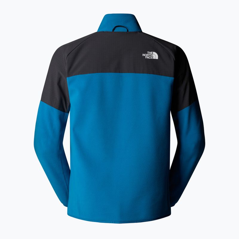 Hoodie Sweatshirt Herren The North Face Glacier Heavyweight Full Zip dusk blue/asphalt grey 5
