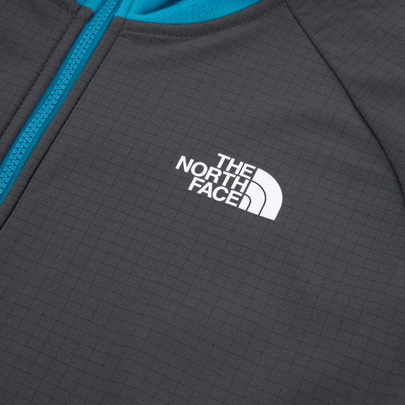 Hoodie Sweatshirt Herren The North Face Glacier Heavyweight Full Zip HD dusk blue/asphalt grey 3