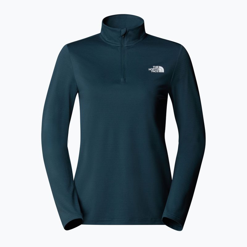 Shirt Damen The North Face Flex 1/4 Zip Slim deep cypress 4