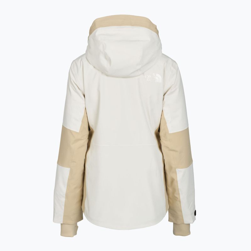 Skijacke Damen The North Face Lenado white dune/gravel 6