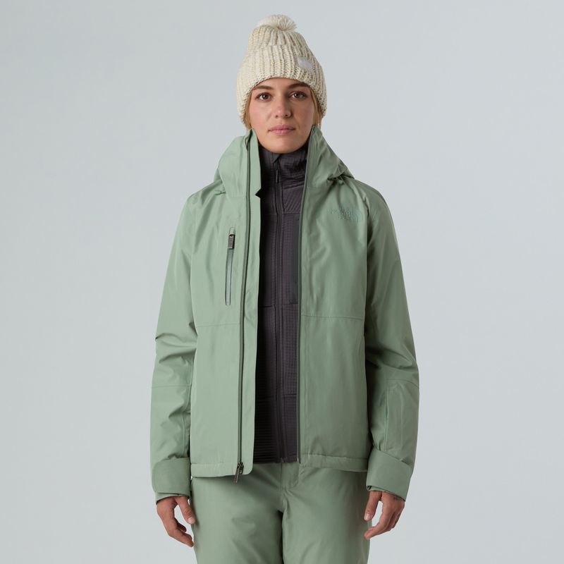 Skijacke Damen The North Face Descendit slate moss 4