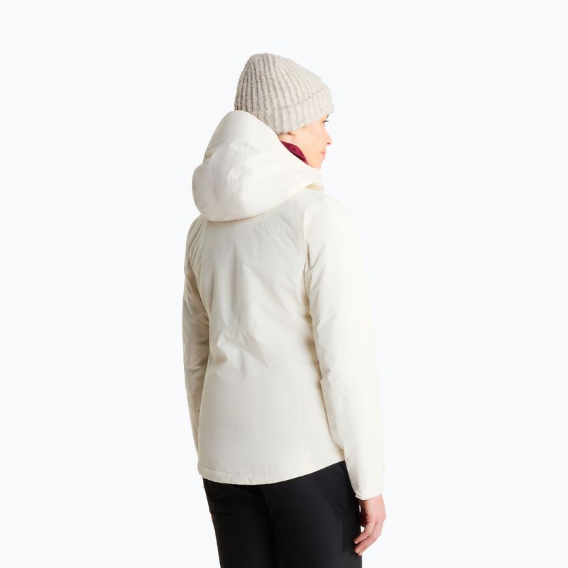Damen-Skijacke The North Face Descendit white dune 3