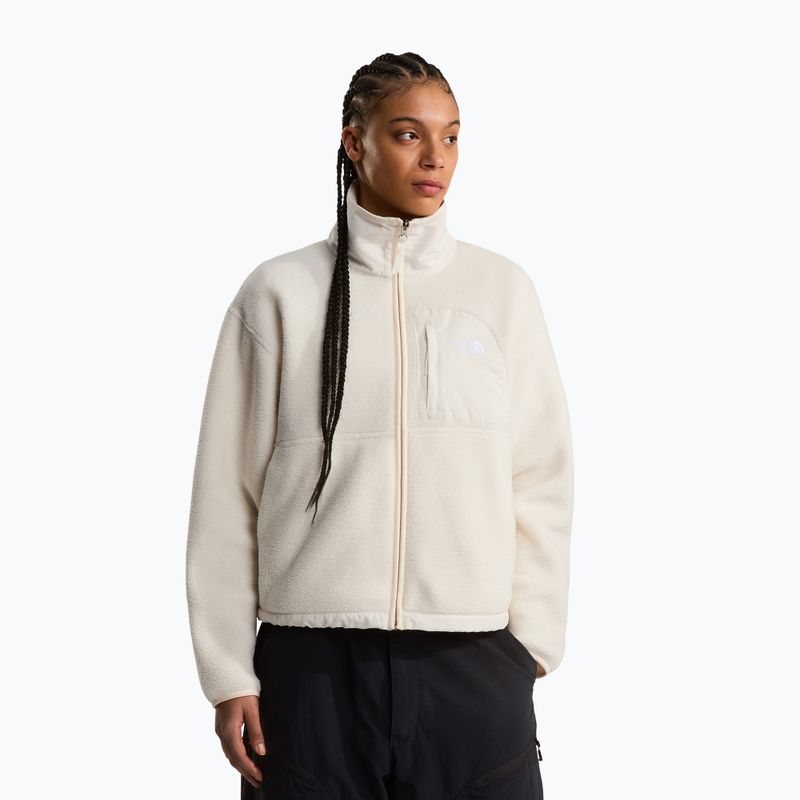 Fleecejacke für Damen The North Face Yumiori Off Peak Full Zip white dune