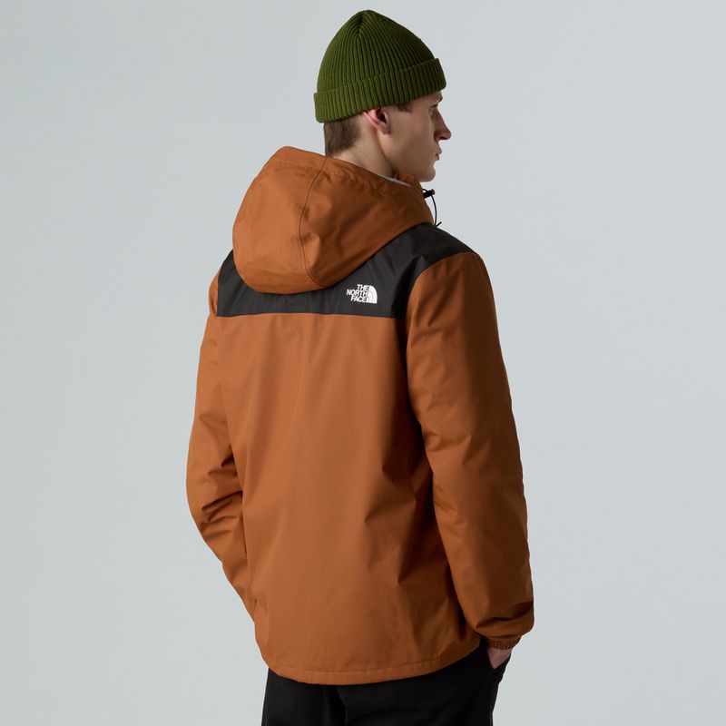 Herren-Regenjacke The North Face Antora Burnt Umber/Black 3