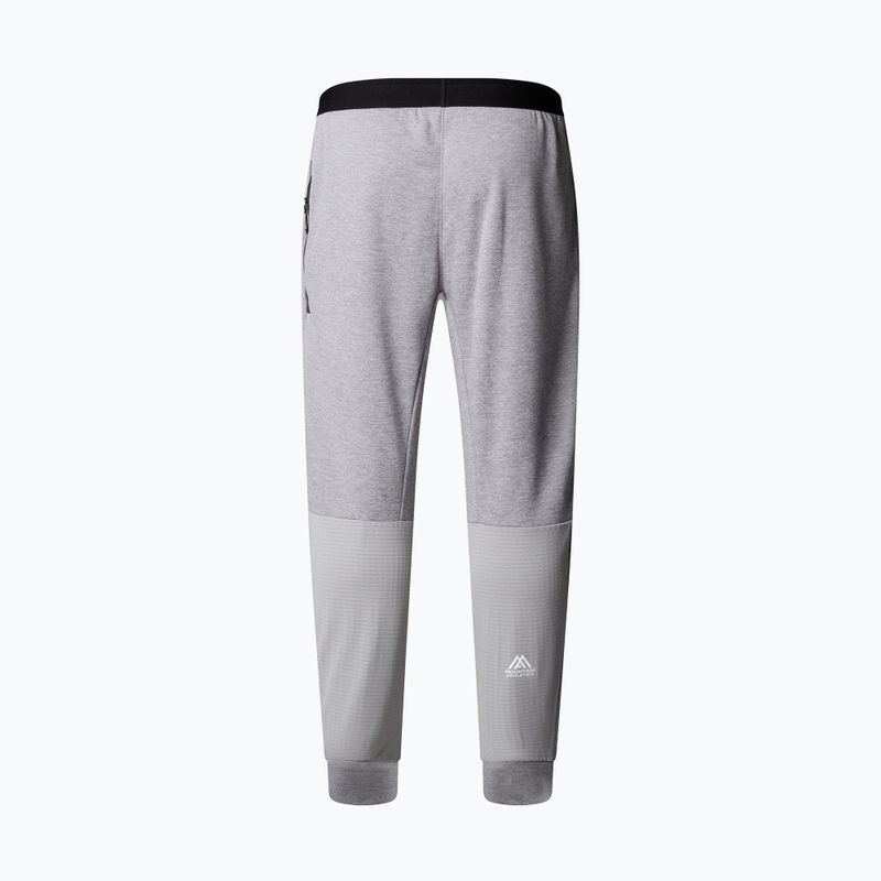 Herrenhose The North Face Mountain Athletics Fleece blassgrau meliert/meld grau 2