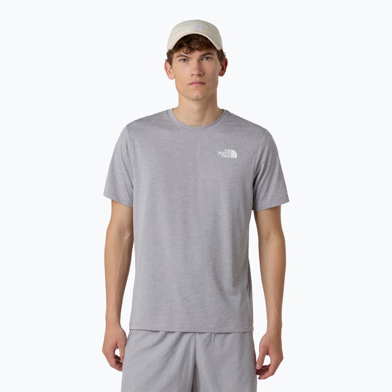 Shirt Herren The North Face 24/7 Reg pale grey heather