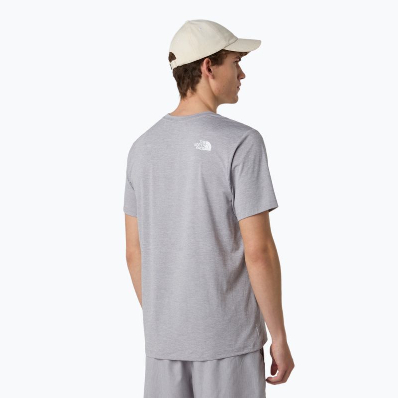 Herren-T-Shirt The North Face 24/7 Reg pale grey heather 3