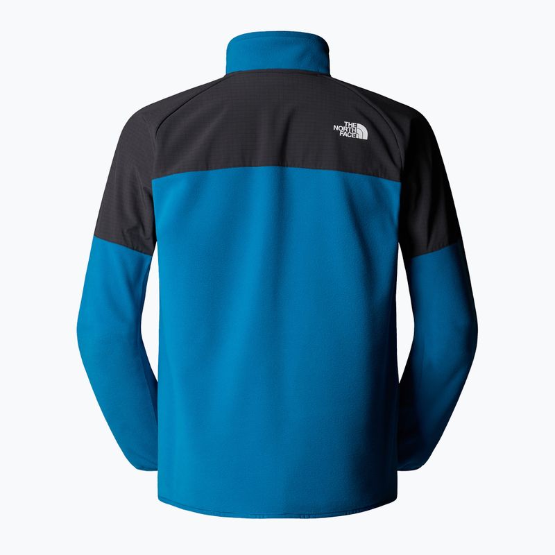 Hoodie Sweatshirt Herren The North Face Glacier Heavyweight 1/2 Zip dusk blue/asphalt grey 5