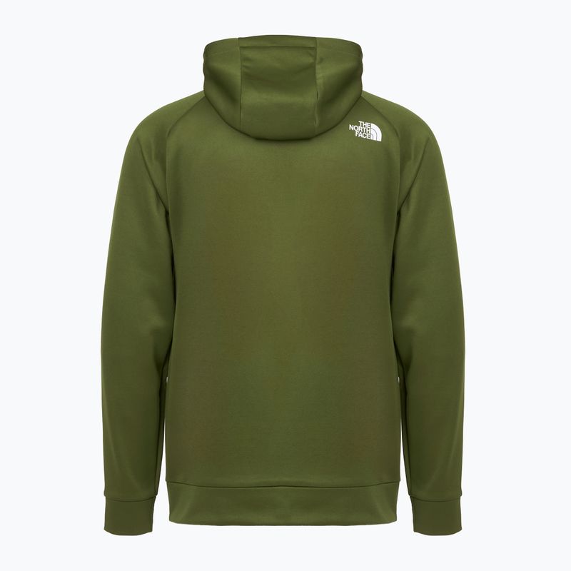 Hoodie Sweatshirt Herren The North Face Reaxion Fleece Full Zip Hoodie woodland green/black 2